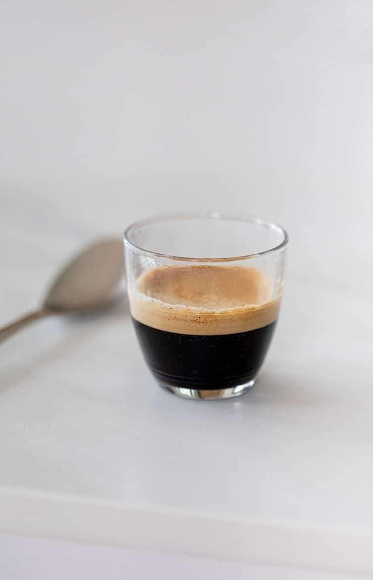 Le café expresso pour le Pumpkin Spiced Latte. 