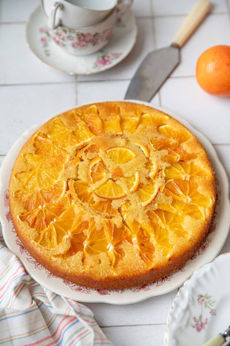 Le gâteau renversé à l'orange, la recette ultra facile. 