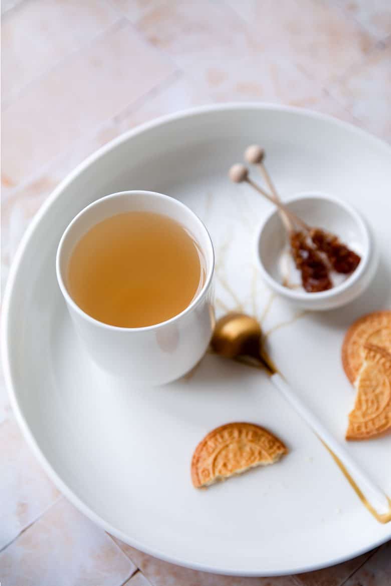 La recette du sobacha, le thé au sarrasin torréfié. 